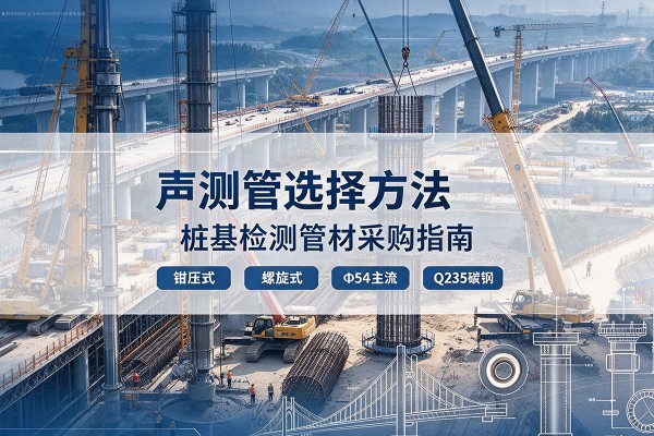 黄陂声测管选型标准